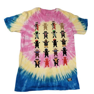 2 Pack Grizzly Grip Tape Tie Dye Tees Sz XL (1083)